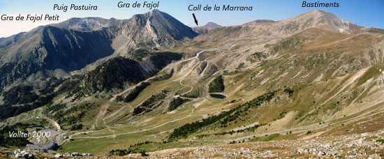 Vista d'Ull de Ter Vista d'Ull de Ter