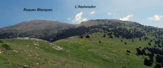 L'Atalaiador i Roques Blanques L'Atalaiador i Roques Blanques