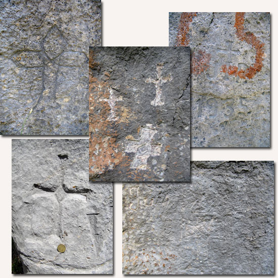 Creus a Roca-sança Creus a Roca-sança