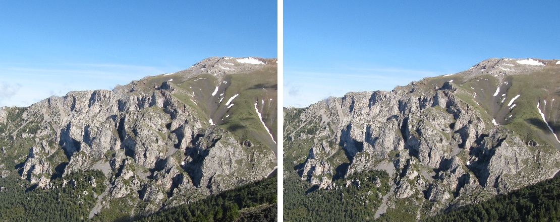 Estereofotografía de la Tosa Estereofotografía de la Tosa