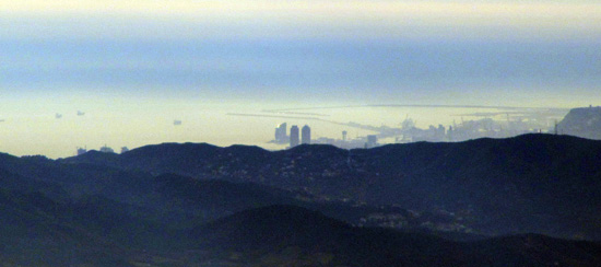 Barcelona des del Matagalls