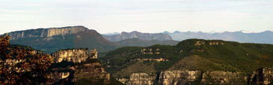 Vista parcial des del Coll Vista parcial des del Coll