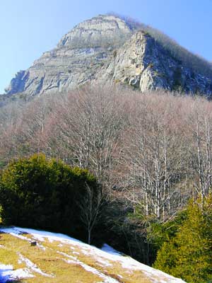 Puig de Llops des del Coll de Santa Magdalena